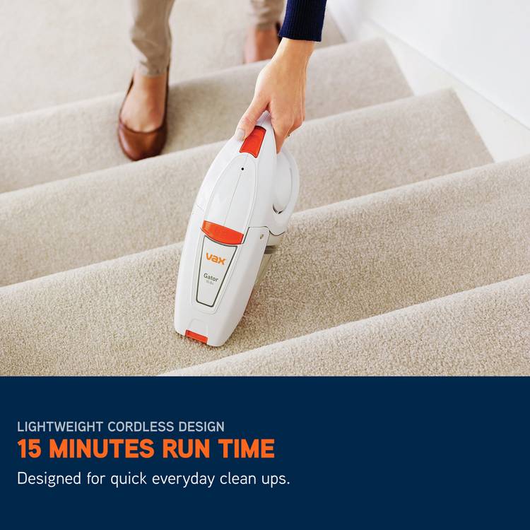 Vax Gator cordless handheld vacuum cleaner, imported from the UK