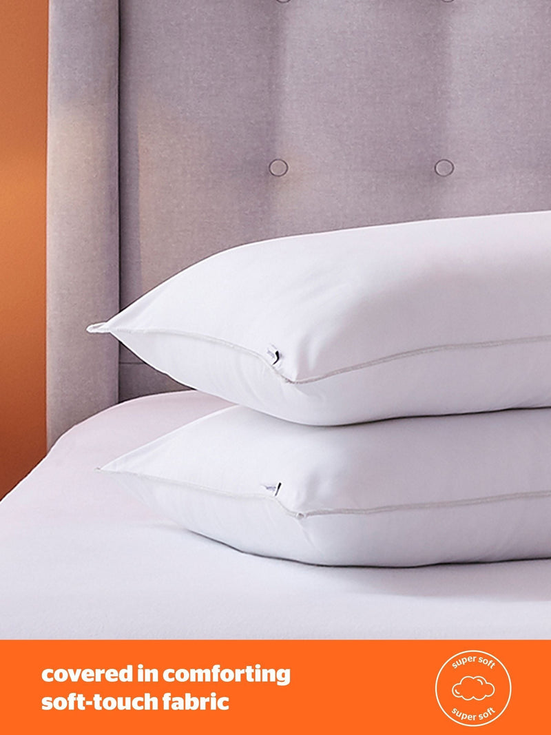Silentnight Warm And Cosy medium support pillows 2 pack (British brand)