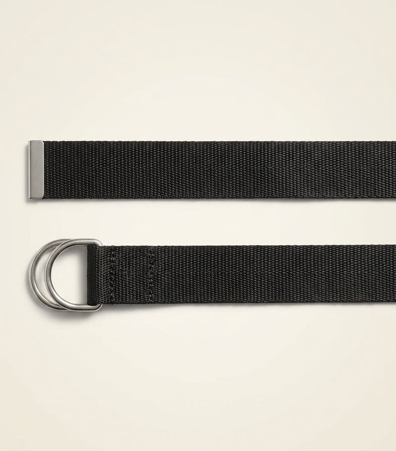 Balenciaga logo jacquard D-buckle belt, UK version