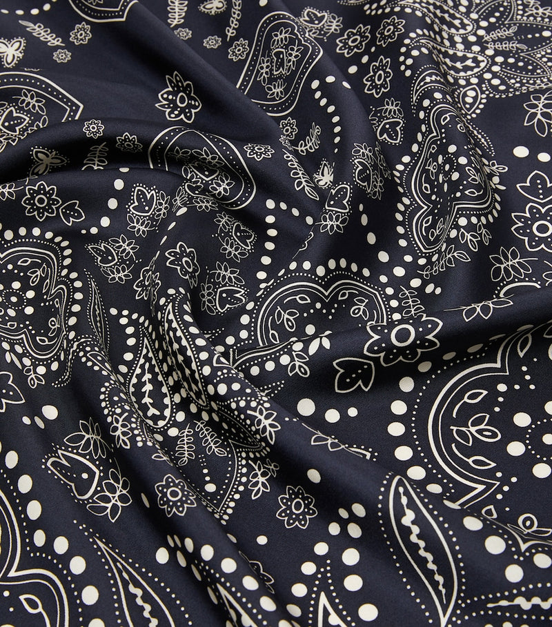 Weekend Max Mara silk print square scarf 90cm - British product