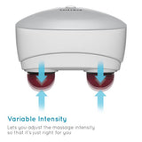 HoMedics percussion deep tissue massager, imported from the UK