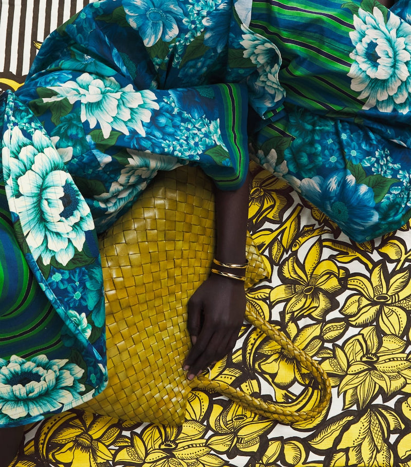 ALEMAIS Cotton Printed Mona Towel and Carry (British brand)