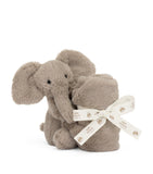 Jellycat Smudge Elephant Soother soft toy 29cm x 29cm, UK version