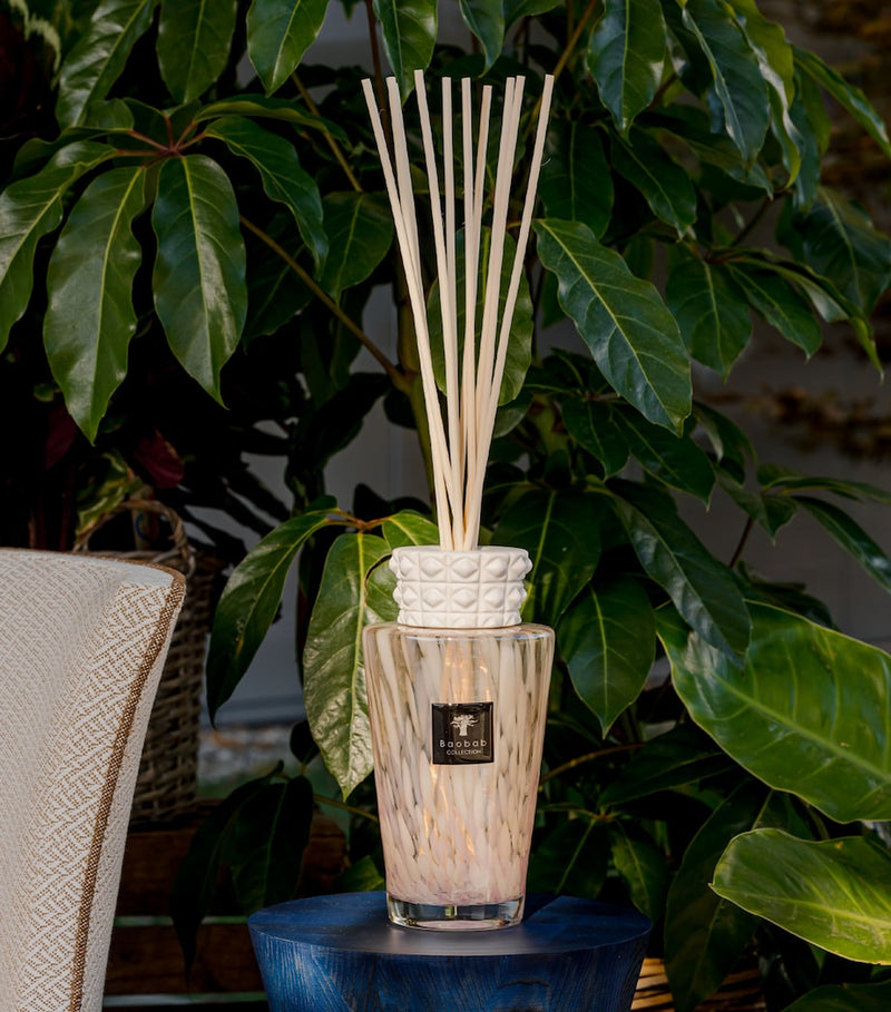 Baobab Collection White Pearls diffuser 250ml, imported from the UK