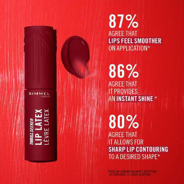 Rimmel Thrill Seeker Lip Latex shade Magnetic liquid lipstick, imported from the UK