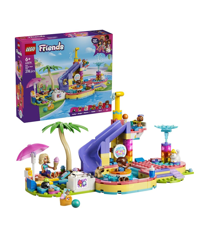 LEGO Friends Fun Water Park Day building set 278 pieces, imported from the UK