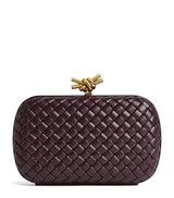 Harrods Bottega Veneta Leather Knot Minaudiere Clutch Bag- Buy online at McGrocer