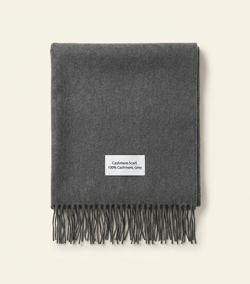 Burberry B Charm cashmere scarf - luxury British brand