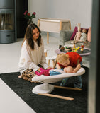 Stokke Yoga baby bouncer swing with beechwood base - British product