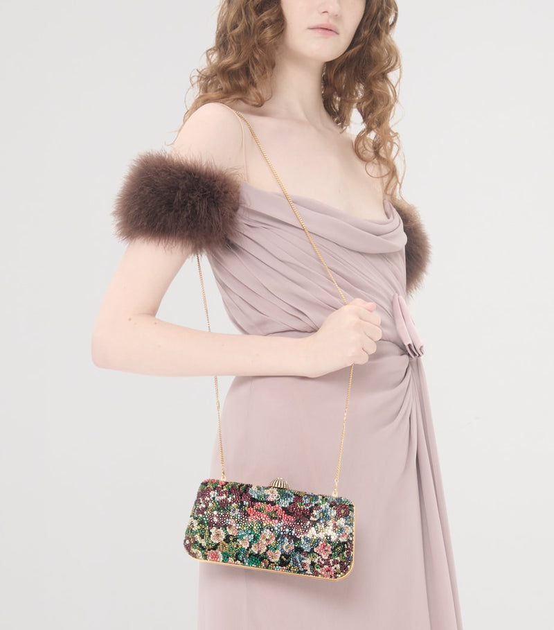 Valentino Garavani embellished Carry Secrets clutch bag, UK version