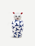 Seletti Zoe porcelain and dolomite vase 39cm - British product