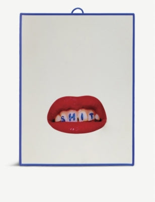 Seletti Toiletpaper lips mirror 23cm x 18cm, imported from the UK