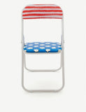 Seletti Blow folding chair popcorn pattern 46cm, UK version
