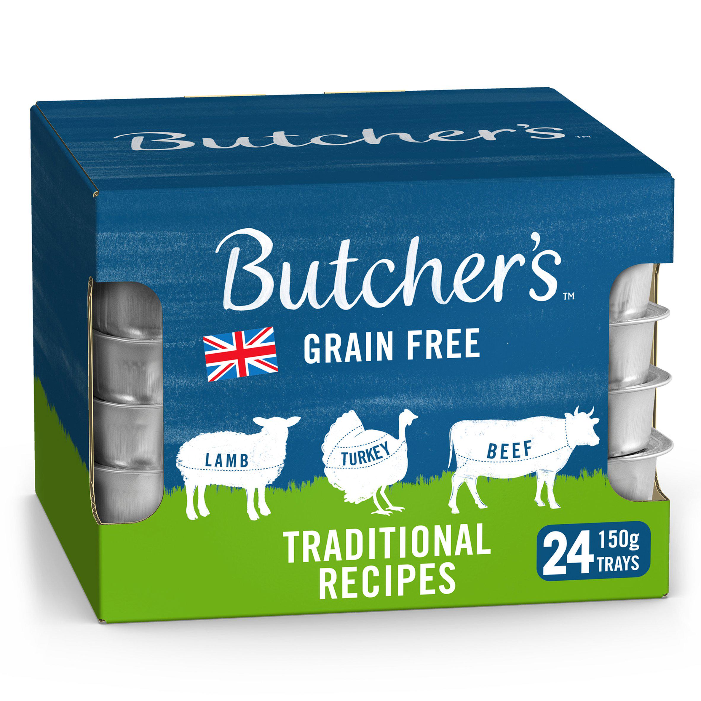 Butcher's Traditional Recipes Dog Food Trays 24x150g - McGrocer