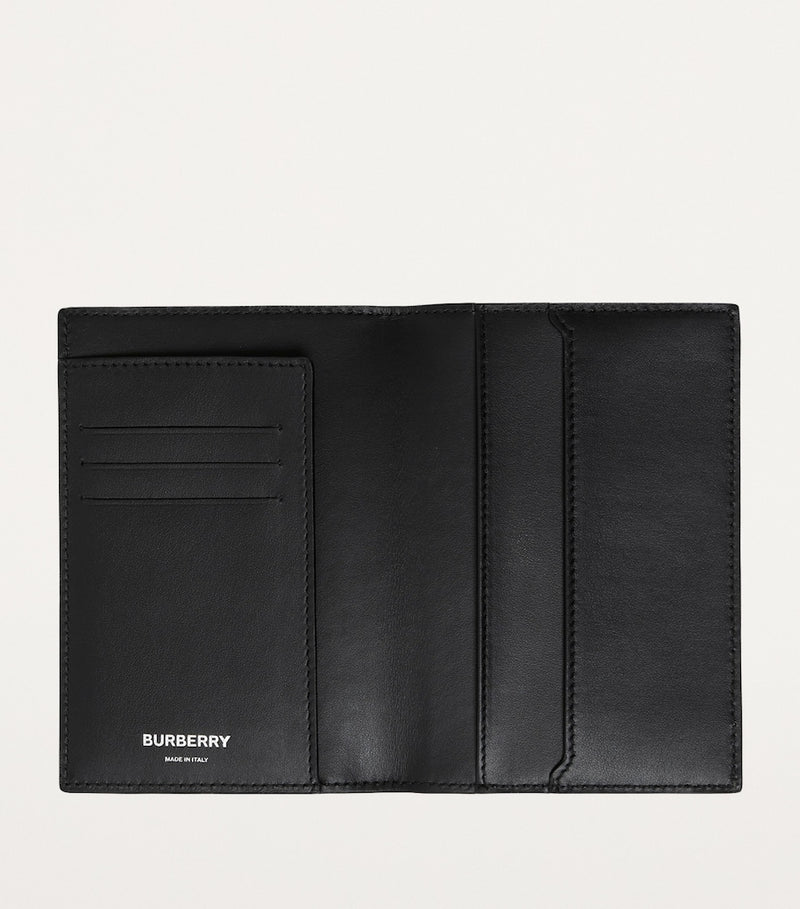 Burberry check print passport holder - British product