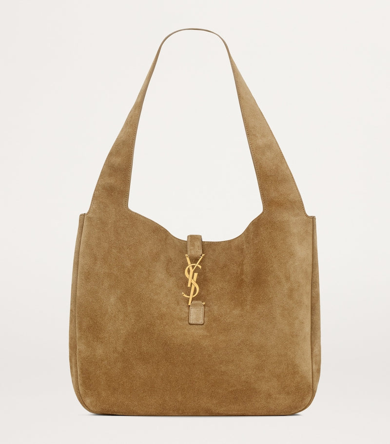 Saint Laurent Bea tote bag in suede leather, UK version
