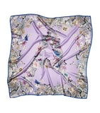 Aspinal of London silk floral print scarf imported from the UK