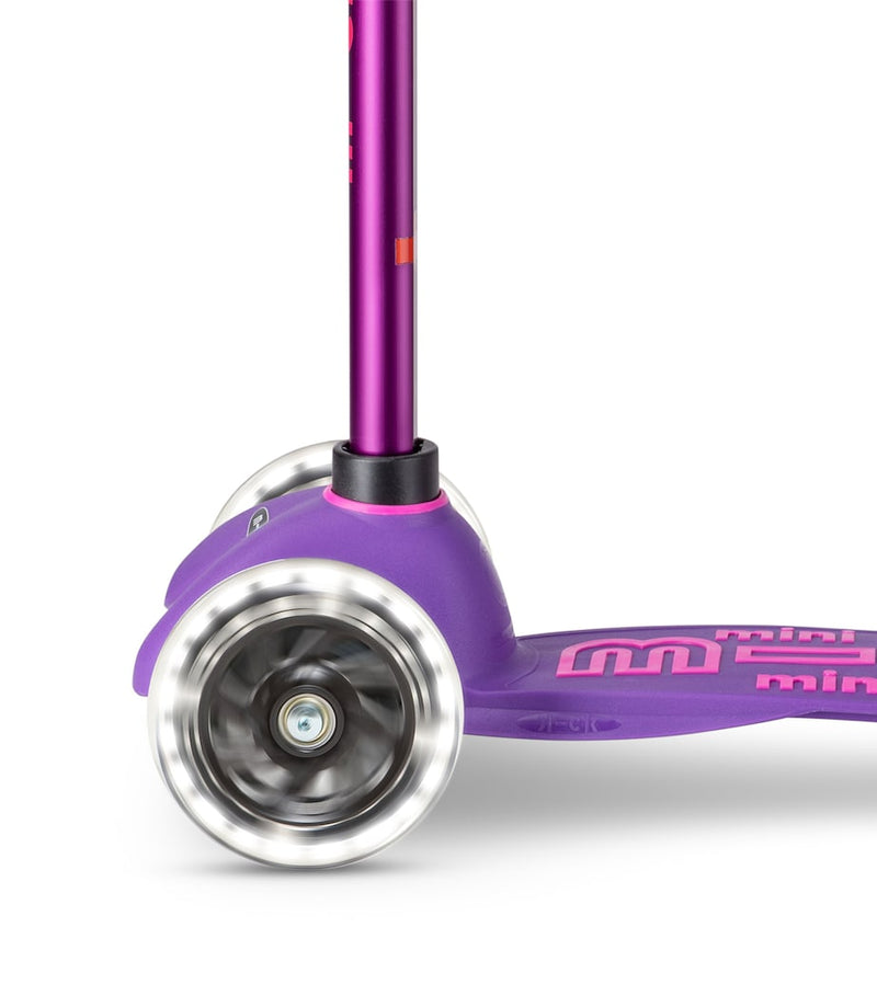 Micro Scooters Mini Deluxe LED scooter (British brand)