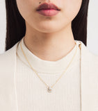 Engelbert Legacy Knot necklace 18kt yellow gold diamonds (British brand)
