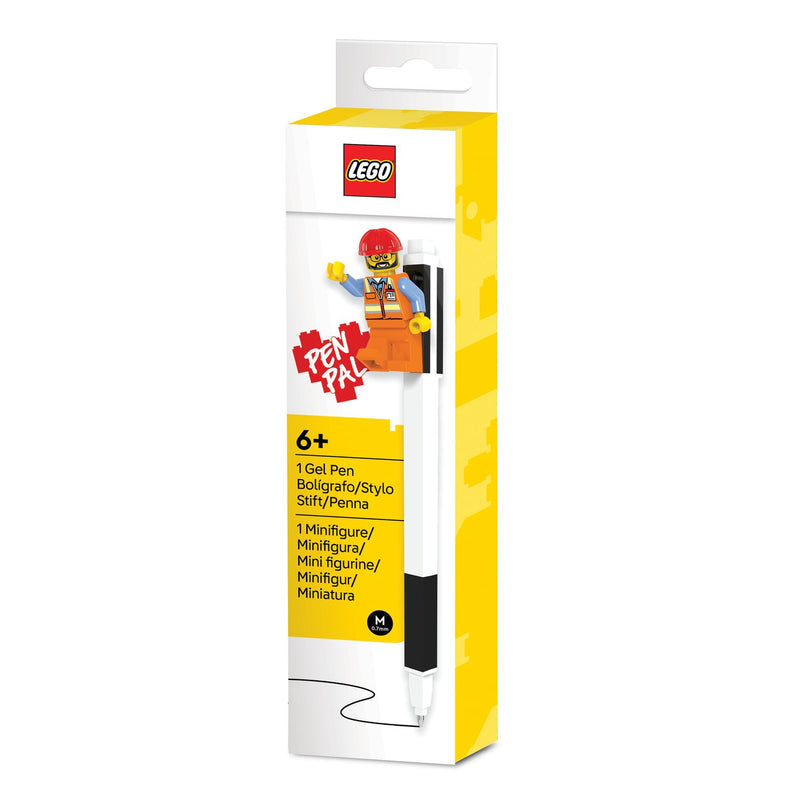 LEGO Pen Pal Gel Pen black with minifigure - British product