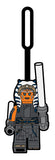 LEGO Ahsoka Tano bag tag, UK version