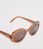 LOEWE mini oval slim sunglasses, UK version