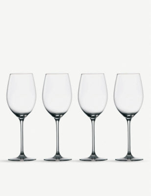 Marquis Moments crystal white wine glasses set of four, UK version