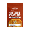 Sun & Seed gluten free focaccia mix tomato oregano 300g (British brand)