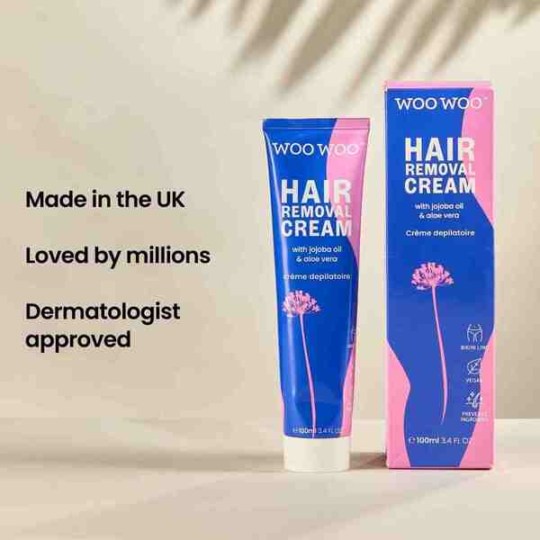 WooWoo Dolphin Smooth Bundle with Tame It Hair Removal Cream (British brand)
