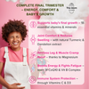 The Mom Club third trimester prenatal vitamins 60 capsules, imported from the UK