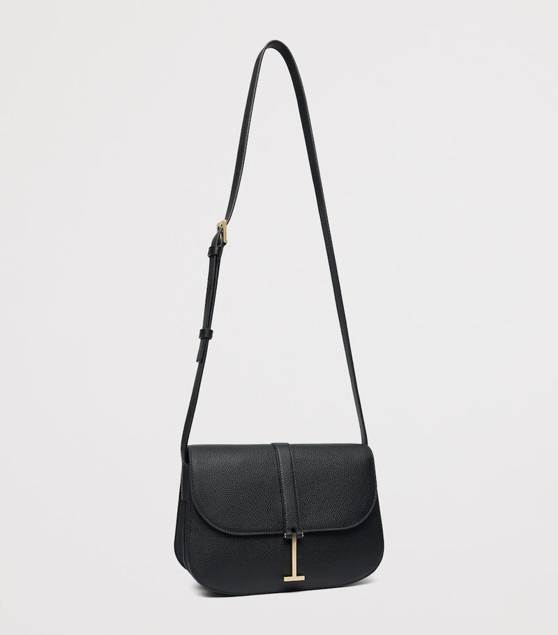 TOM FORD large leather cross-body bag with gold-tone T hardware, UK version