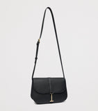TOM FORD large leather cross-body bag with gold-tone T hardware, UK version