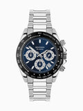 Sekonda Silver Tone Circuit analogue watch 39mm (British brand)