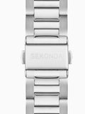 Sekonda Silver Tone Circuit analogue watch 39mm (British brand)