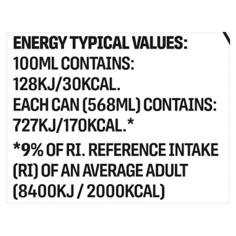 Tennent's lager 4 pack 568ml cans, UK version