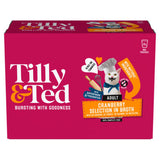 Tilly & Ted Cranberry Selection in Broth cat food 12x85g - British product