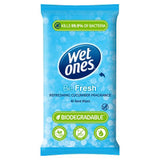 Wet Ones Be Fresh antibacterial wipes 40s, imported from the UK