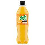 Club Zero sugar-free orange soft drink 500ml, UK version