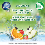 Mi Wadi apple and pear 0% sugar squash 1L, imported from the UK
