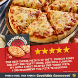 Goodfella's deep pan cheese pizza 421g, UK version