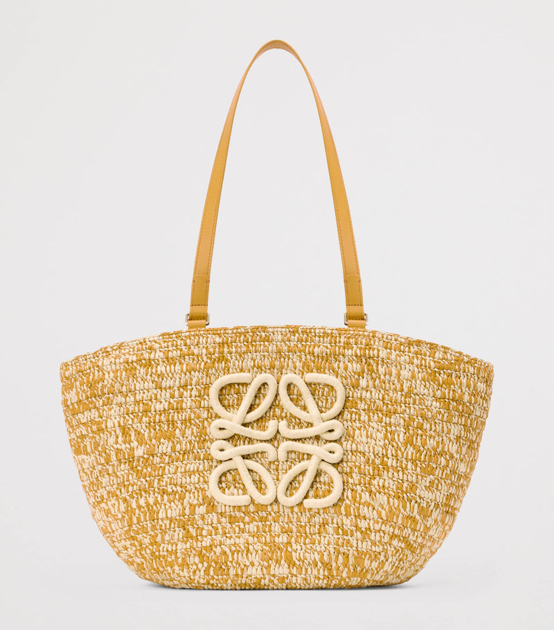 LOEWE raffia basket bag Eclipse Medium, UK version