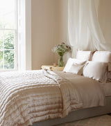 Harrods Gingerlily Silk King Fitted Sheet (150cm x 200cm)- Buy online at McGrocer