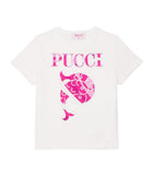 PUCCI Junior Graphic T-Shirt 4-14 years, imported from the UK