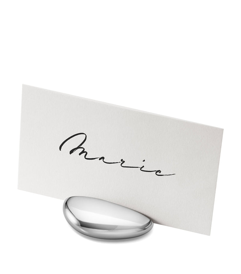 Georg Jensen Sky place card holder set of 4, UK version