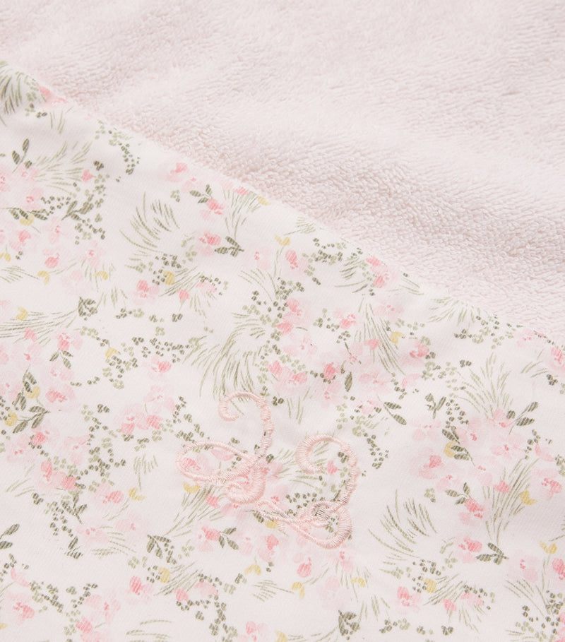 Tartine et Chocolat hooded rose bath towel - British product