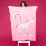 Ziggle Unicorn Land Pink blanket 90x70cm (British brand)