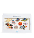Becco Bags set of 9 Out of This World II patches (British brand)