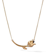 Harrods Annoushka Yellow Gold and Spinel Tulips Chain Necklace- Buy online at McGrocer