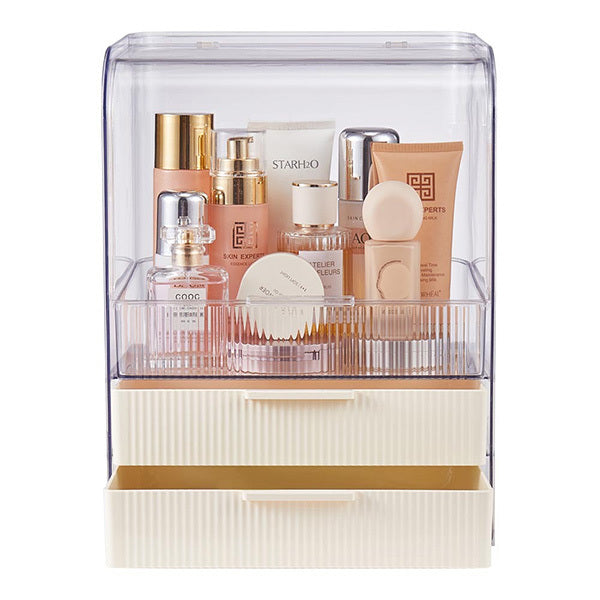 Livingandhome 3-Tier Cosmetics Organizer Cream Storage Box, UK version