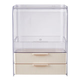 Livingandhome 3-Tier Cosmetics Organizer Cream Storage Box, UK version
